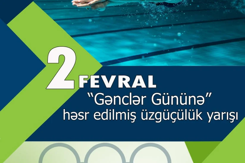 Qusarda Gənclər Gününə həsr olunan üzgüçülük yarışı keçiriləcək