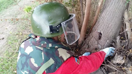 Şəmkirdə əl qumbarası tapılıb