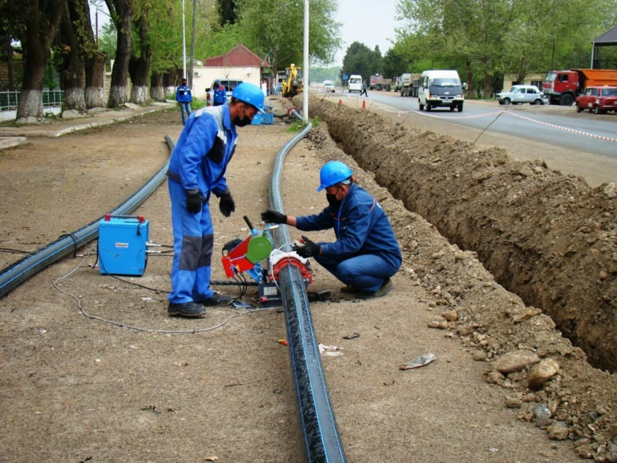 Tovuz rayonunun 2 kəndinin içməli su problemi həll edilir