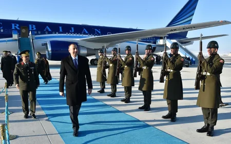 Azərbaycan Prezidenti Türkiyəyə rəsmi səfərə gedib