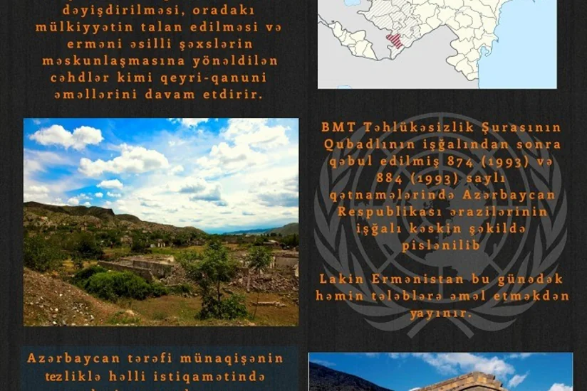 Dağlıq Qarabağın azərbaycanlı icması Qubadlının işğalının ildönümü ilə bağlı bəyanat yayıb