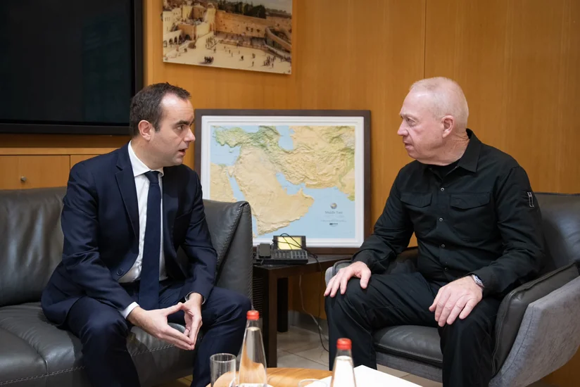 Fransanın müdafiə naziri israilli rəsmilərlə Qəzzadakı son durumu müzakirə edib