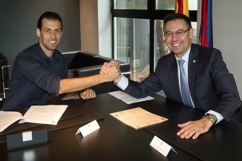 Barselona klubu futbolçusu ilə müqavilə müddətini artırıb