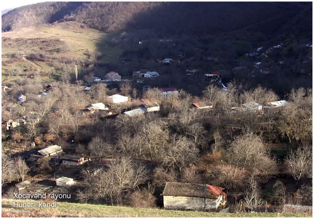 Xocavəndin Hünərli kəndindən görüntülər