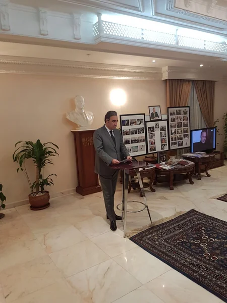 Küveytdə Heydər Əliyevin vəfatının 14-cü ildönümünə həsr olunmuş mərasim keçirilib