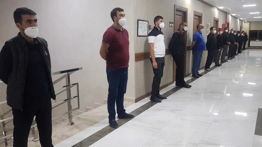 Xaçmazda xüsusi karantin rejimini pozan 14 nəfər cərimələndi