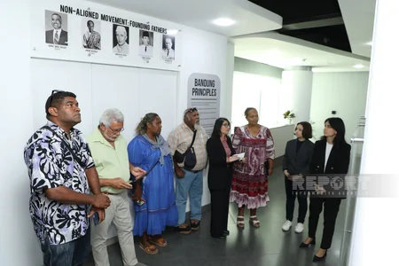 Delegation of New Caledonia Congress visits NAMYO headquarters