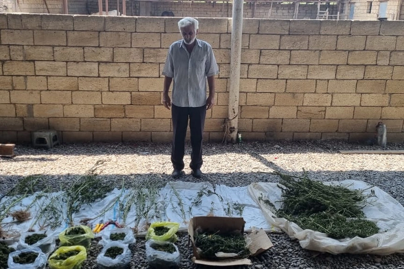 Saatlı sakinindən 5 kiloqramdan artıq narkotik aşkarlandı