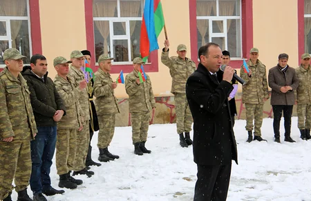 Naxçıvan Qarnizonu Qoşunlarında bayram münasibətilə silsilə tədbirlər keçirilir