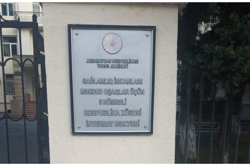 İnternat məktəbində şagirdi döyən direktor müavini işdən çıxarılıb