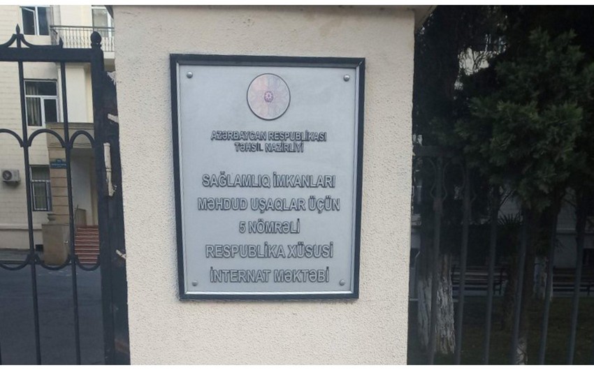 İnternat məktəbində şagirdi döyən direktor müavini işdən çıxarılıb