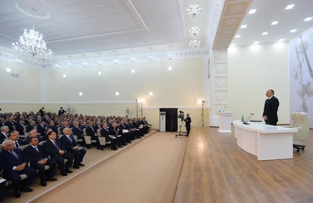 President Ilham Aliyev attends conference on development of cotton-growing - UPDATED