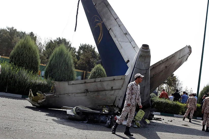 В Иране в авиакатастрофе погиб офицер спецназа