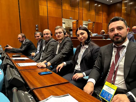 AFFA rəsmiləri Yunanıstanda beynəlxalq tədbirdə iştirak edirlər