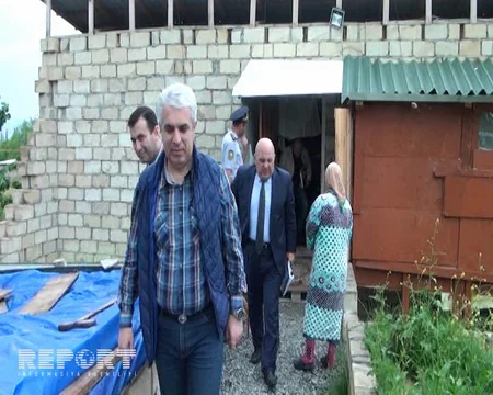 Tərtərdə 1100 məcburi köçkün ailəsi yeni mənzillərə köçürülüb - FOTO
