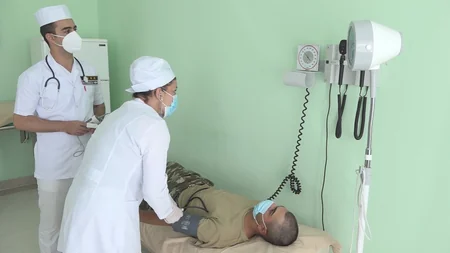 Naxçıvanda hərbçilərin koronavirusdan qorumaq üçün tədbirlər davam etdirilir