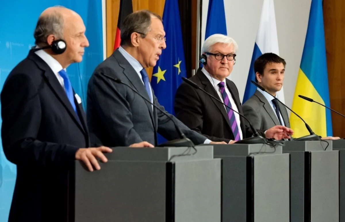 ​Normand dördlüyünün XİN rəhbərlərinin görüşü başa çatıb