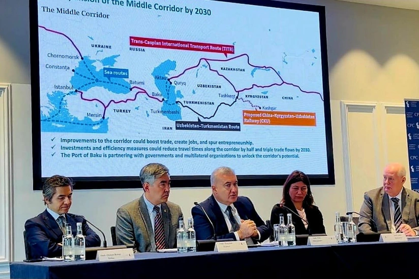 На конференции в Лондоне обсуждены приоритеты по Среднему коридору