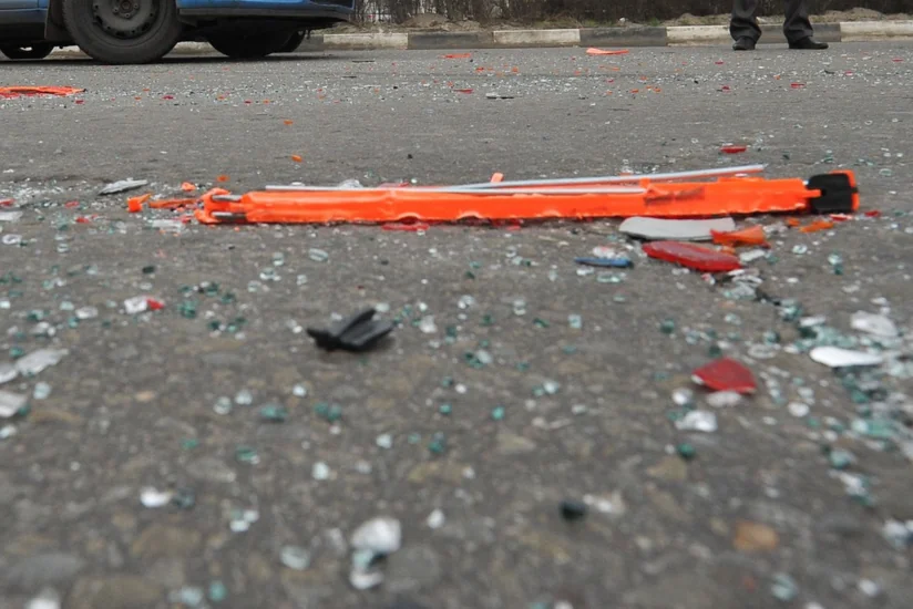 В Джалилабаде произошло тяжелое ДТП, есть пострадавшие