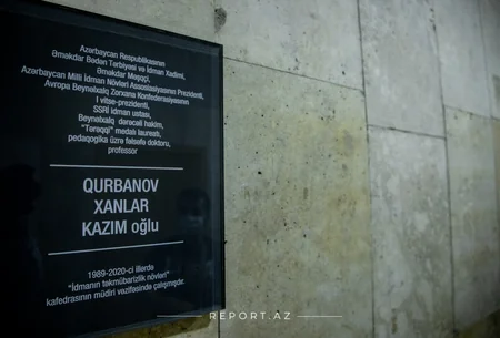 Yeni güləş zalı istifadəyə verildi