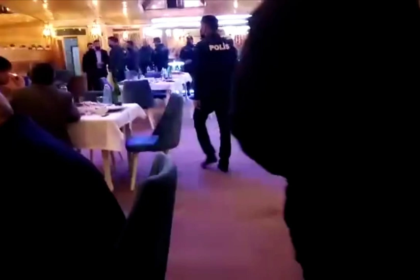 Suraxanıda nişan mərasimi keçirən 57 nəfər cərimələnib - VİDEO