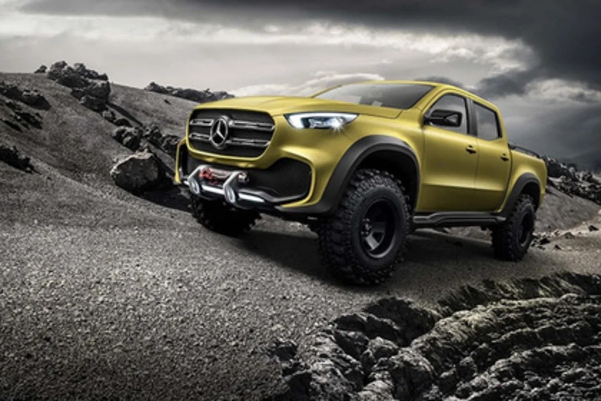 Mercedes-Benz создала первый в своей истории пикап