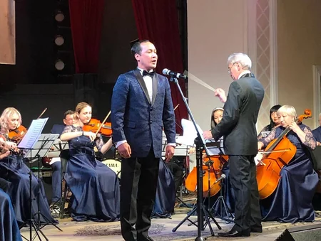 Bakıda Qazaxıstan orkestrinin simfonik konserti keçirilib - FOTO