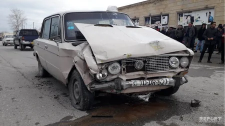 Kürdəmirdə minik avtomobilləri toqquşub, xəsarət alan var - FOTO - VİDEO - ƏLAVƏ OLUNUB