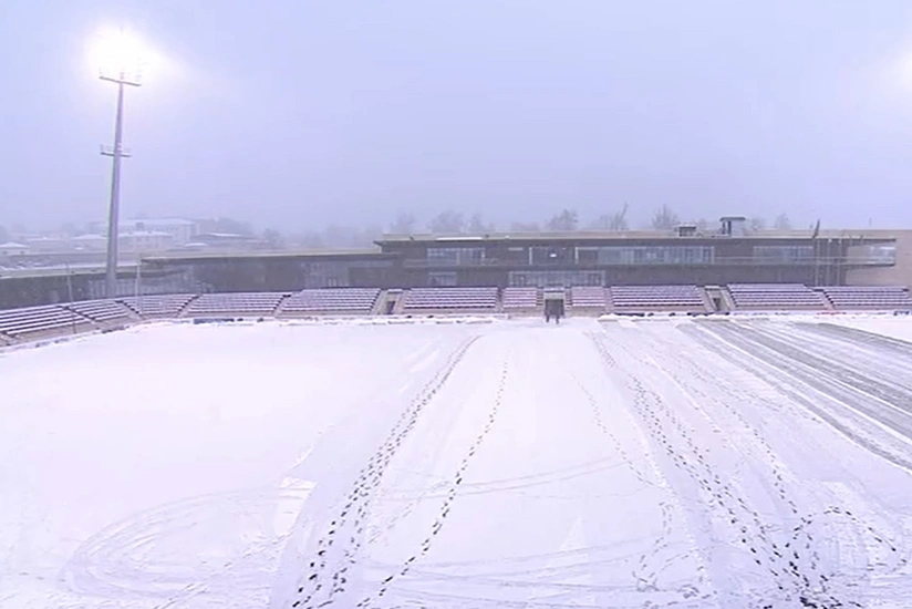 Матч Габала - Зиря перенесен из-за снега