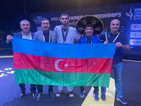 Azərbaycan taekvondoçusu dünya çempionatında bürünc medal qazanıb
