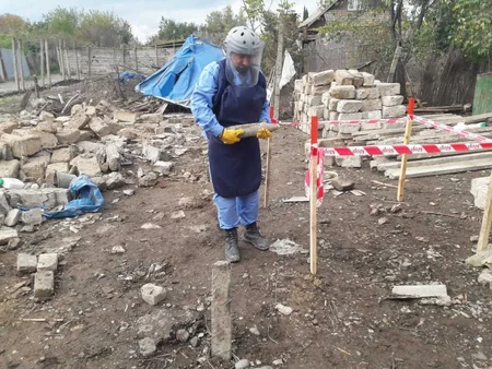 Beyləqanda top mərmisi tapılıb