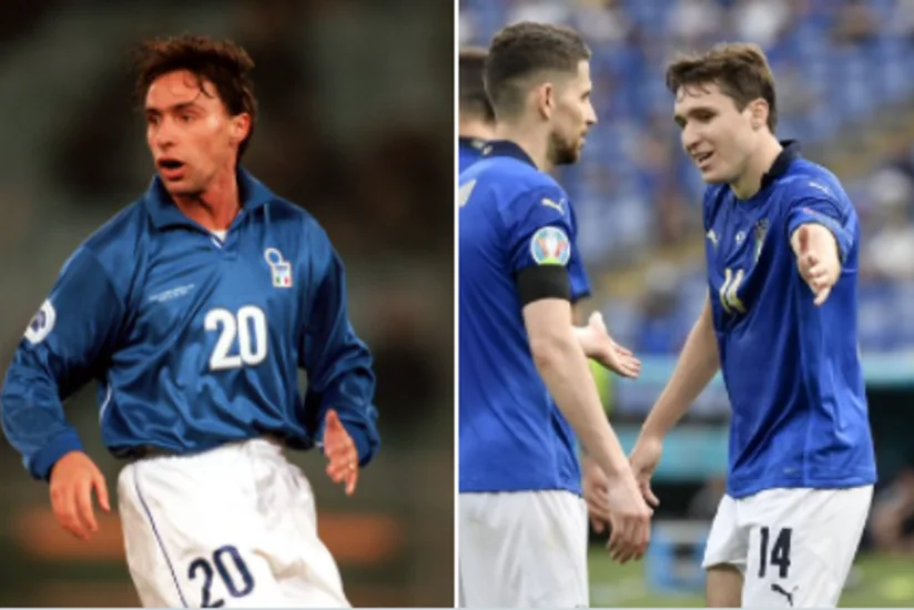 Отец и сын Кьезы забивали за Италию на Евро