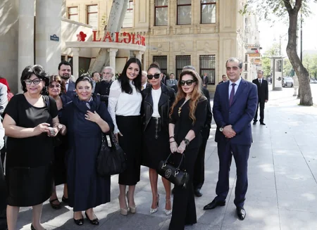 President attended opening of a monument to world-famous singer Rashid Behbudov - UPDATED