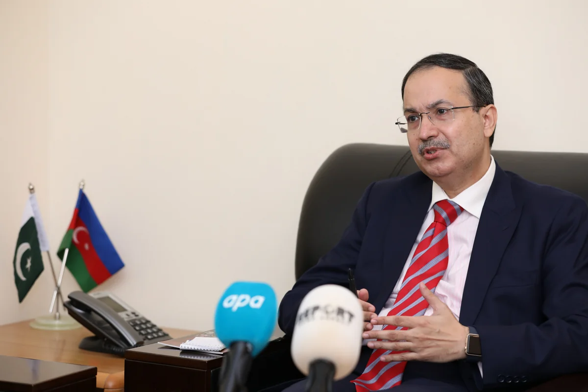 Посол Пакистана назвал сферы развития сотрудничества с Азербайджаном