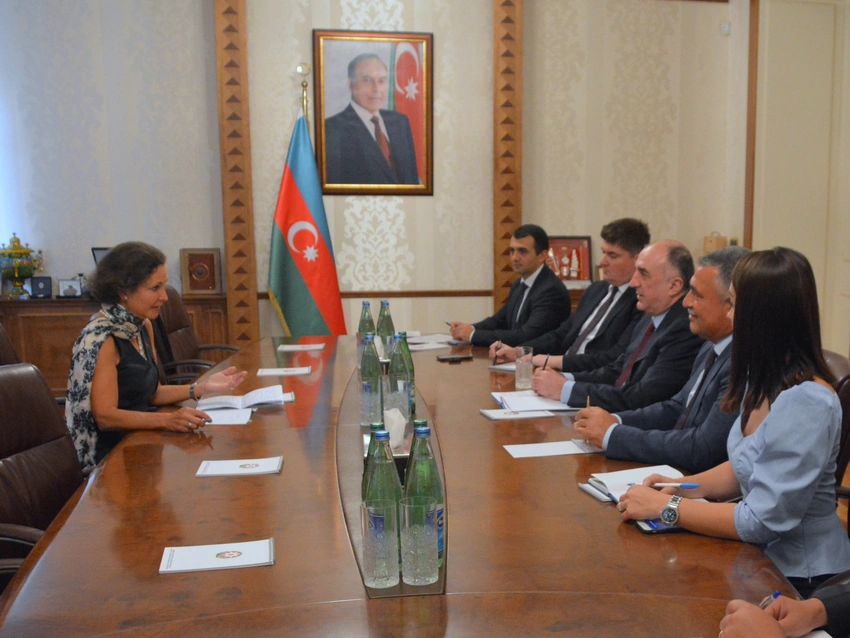 Azerbaijani FM receives French Ambassador upon the termination of his diplomatic tenure