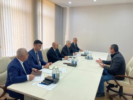 Energetika naziri Zaqatalada vətəndaşları qəbul edib