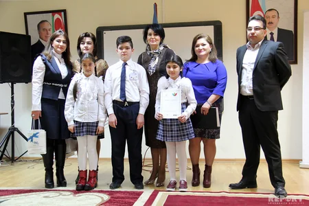 Sinif icmalarının plan müsabiqəsi qaliblərinin mükafatlandırılması mərasimi keçirilib