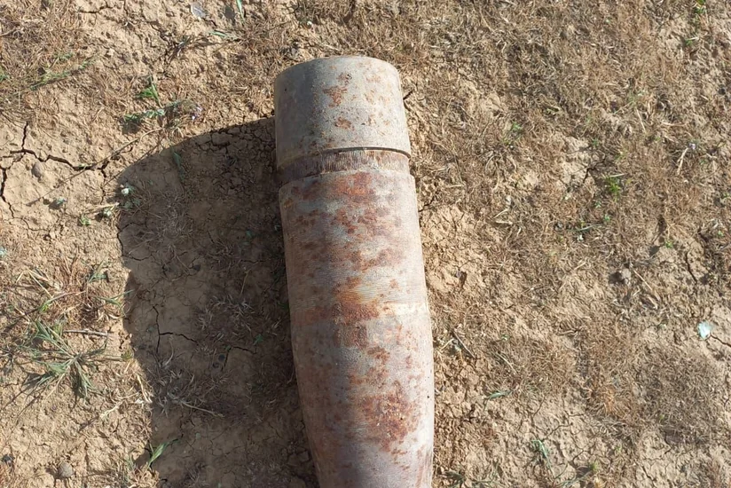 Sumqayıtda top mərmisi tapılıb