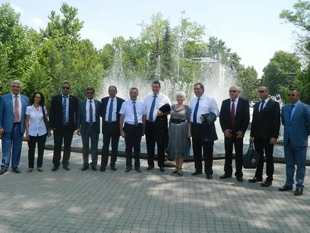 ​İsrailin nümayəndə heyəti Mingəçevirdə Gənclər üçün Təhsil Mərkəzində olub
