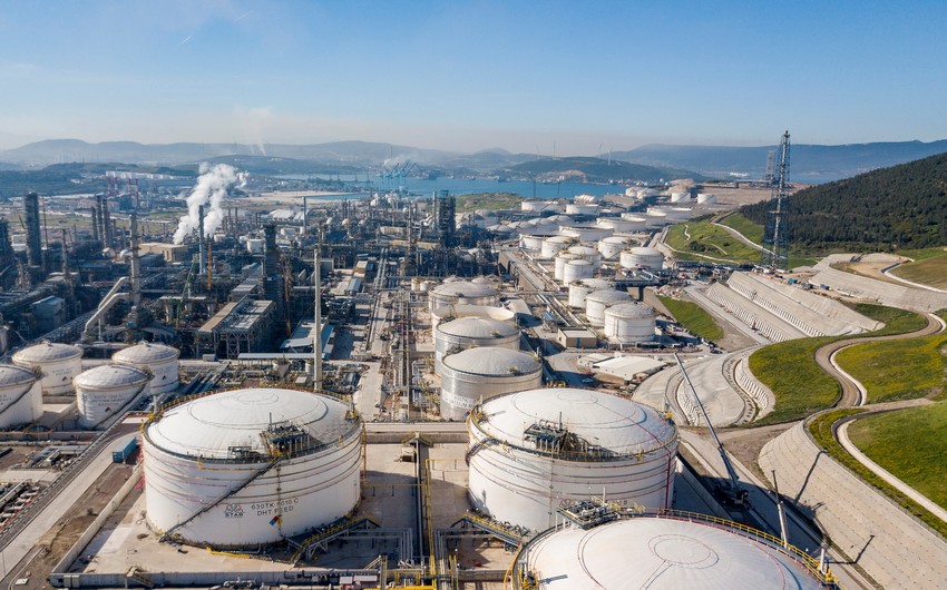 SOCAR-ın Türkiyədəki NEZ-i xam neft idxalını 33 %-dən çox artırıb