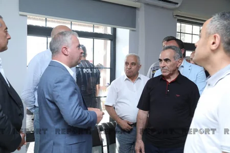 Siyasi partiya sədrləri Ağalı kəndi ilə tanış olub - YENİLƏNİB-2