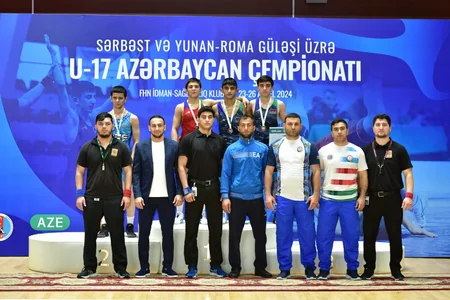 Güləş üzrə U-17 Azərbaycan çempionatına yekun vurulub