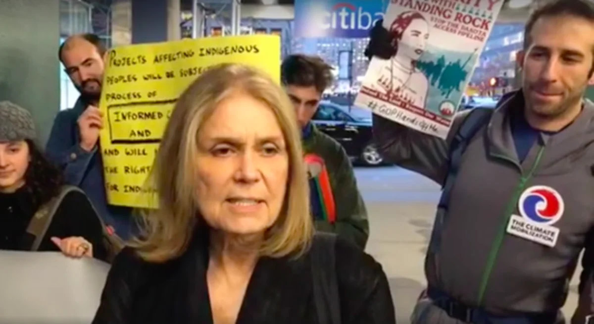 Feminist neft kəmərinin tikintisinə qarşı etirazlara qoşularaq “Citibank”ı boykot etməyə çağırıb