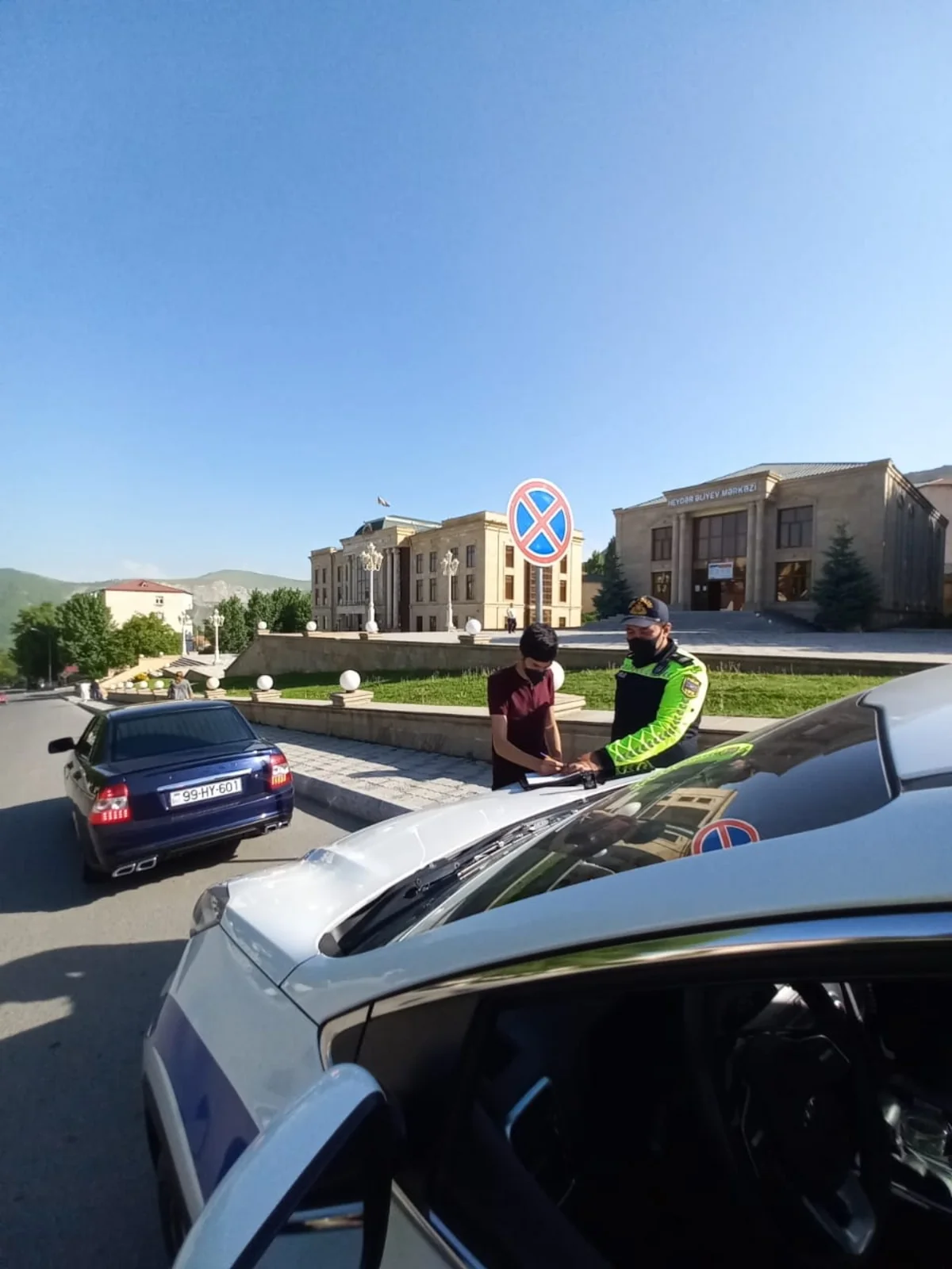 Daşkəsəndə qaydaları pozan sürücülər məsuliyyətə cəlb olunub