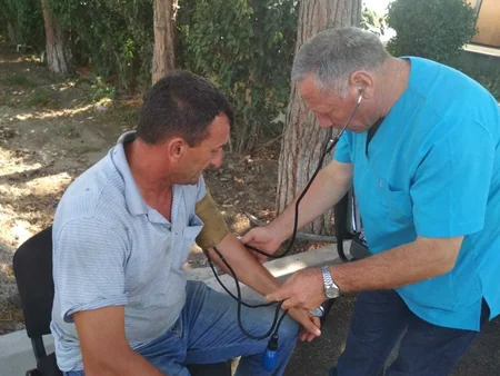 Bərdədə yol polisləri həkimlərə birgə reyd kecirdi - FOTO - VİDEO