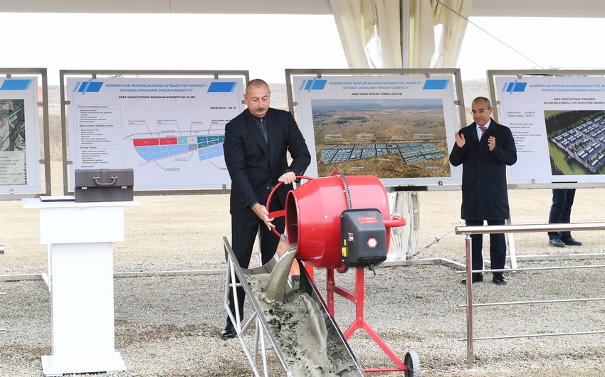 Groundbreaking ceremony for new industrial park held in Jabrayil