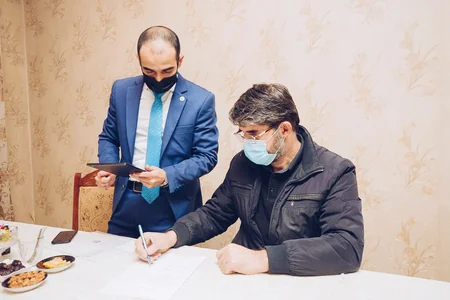 YAŞATın əməkdaşları şəhid ailələrinin üzvləri və qazilərlə görüşüb