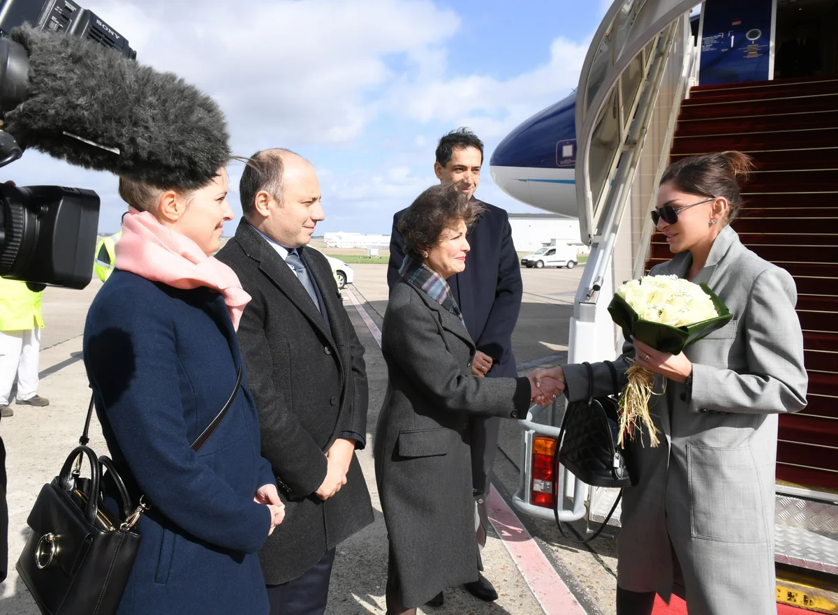 Azərbaycanın Birinci vitse-prezidenti Fransaya səfərə gedib