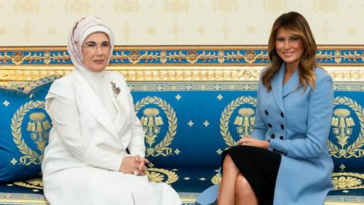Əminə Ərdoğan Qəzzada uşaqların vəziyyəti ilə bağlı Melaniya Trampa məktub yazıb
