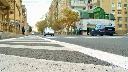 Bakının Nazim İsmayılov küçəsi əsaslı təmir edilib